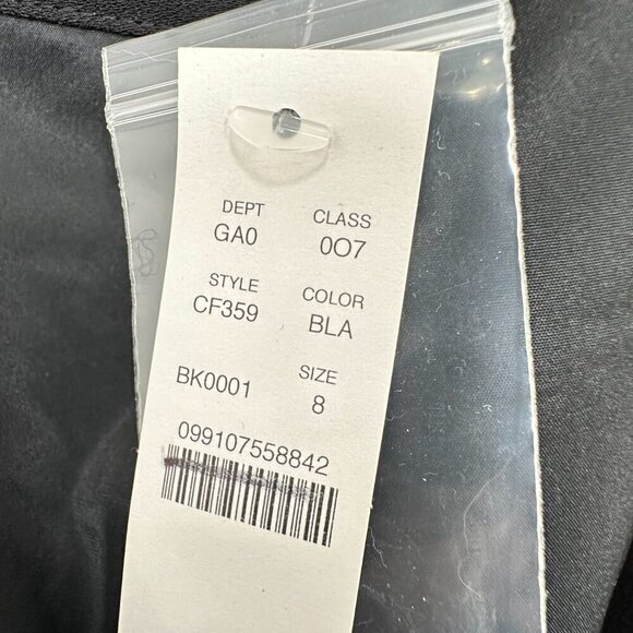 J. Crew Black Scoopneck Button Front Vest Drapey Crepe Old Money NWT Preppy - Picture 6 of 6